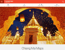 Tablet Screenshot of chiangmai-maps.com